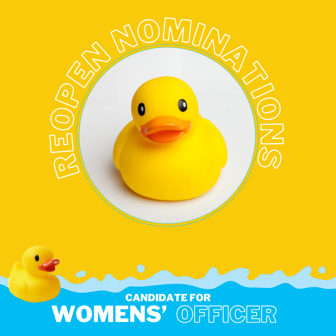 a rubber duck with 'reopen nominations'