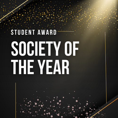 student award, society of the year