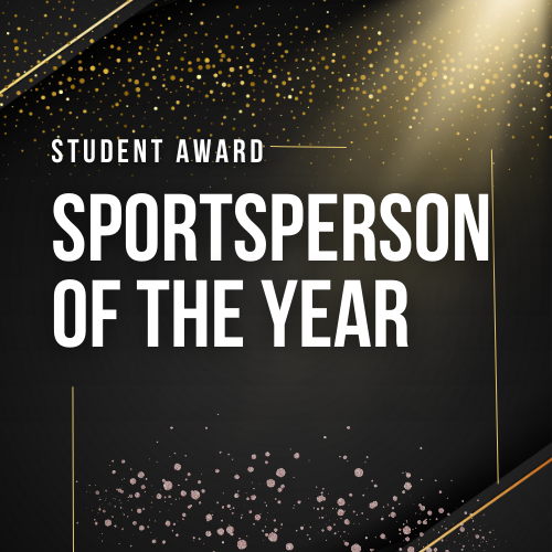 student award, sportsperson of the year