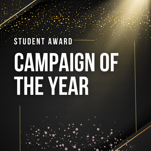 student award, campaign of the year
