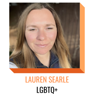 Lauren Searle LGBTQ+ Officer